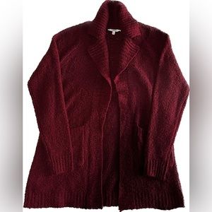 Women’s Burgundy Cardigan